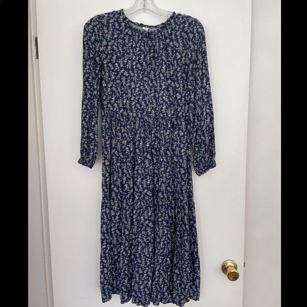 Old Navy Floral Print Midi Dress